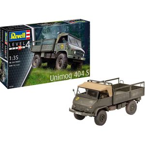 1:35 Revell 03348 Unimog 404 S - Militair Voertuig Plastic Modelbouwpakket