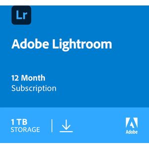Adobe Lightroom CC - 12 maanden - 1 apparaat - EN, NL, FR & DE - PC & MAC