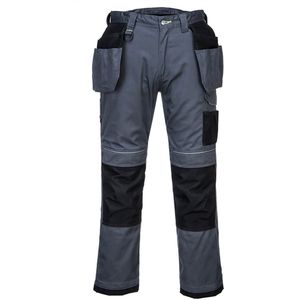 Portwest PW3 Stretch Broek met Holsterzakken PW305 - Grijs/Zwart - 30