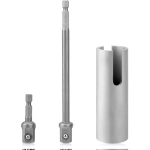 Drilling Adapter voor Trailer Jack - Handle Replacement - Electric Drill Adapter - Camper Jack Drill Adapter voor Scissor Jack