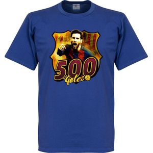 Messi 500 Club Goals T-Shirt - Blauw - 4XL