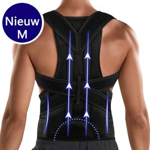 DOWO® - Rugbrace - Postuur Corrector- Houding corrector Man & Vrouw - Rugband tegen aanhoudende schouder en rug pijn - Schouder Correcto - M