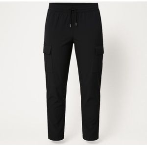 Stella Fiora Travel Cargobroek in Zwart – Functioneel, Chic & Comfortabel