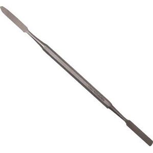 Erlinda - Professional - Manicure & Pedicure & Nagelstylist -RVS - Dubbelinstrument - Spatels & Zalfapplicator - 17,5 cm.