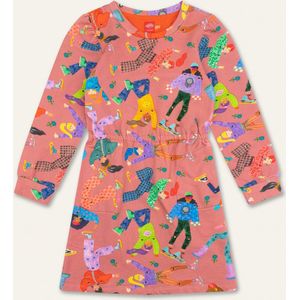 Oilily - Djangle sweat dress - Roze - 92/2T