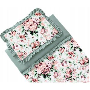 Luxe Katoenen Kinderbeddengoed 100x135 met Ruches - Nederlands Product