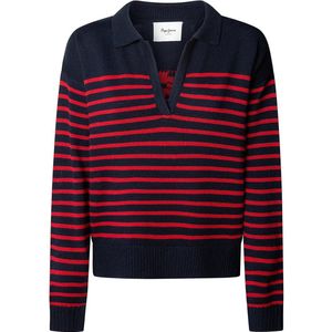 Pepe Jeans - PL7000012 - Trui - Marineblauw - Katoen - Lange Mouwen