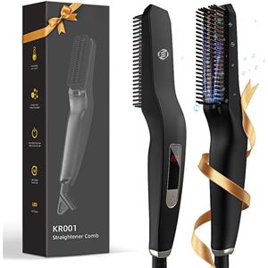 Equivera Baard Stijltang - Baard Styler - Baard Stijlborstel - Baard Stijler - Baardborstel - Baard Borstel - Must Have Voor Mannen