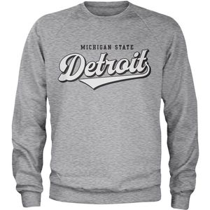 Hybris Detroit Sweatshirt Heather-Grey-L