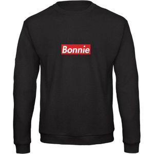 Bonnie & Clyde Trui Supremely (Bonnie - Maat 4XL) | Koppel Cadeau | Valentijn Cadeautje voor hem & haar