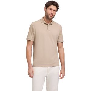 FALKE Basic Apparel Ultralight zacht huidvriendelijk katoen functioneel polo shirt heren beige - maat M