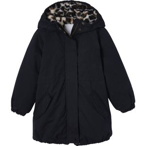 Vertbaudet - Meisjesparka - Gevoerd met Imitatiebont - Met Capuchon
