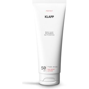 Klapp - Sun Body Lotion - 50 Spf - Voor Gevoelige Huid - Hydraterend