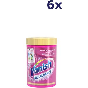 6x Vanish Poeder - Oxi Advance - 600gr pink multi power