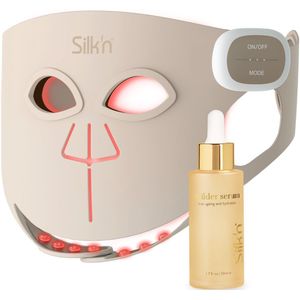 Silk'n - LED Face Mask Pro - Huidverjongingsapparaat - Promo pack inclusief Builder serum