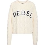 Noisy May - Nmrebecca O-neck Cable Knit - Gebreide Trui - Birch