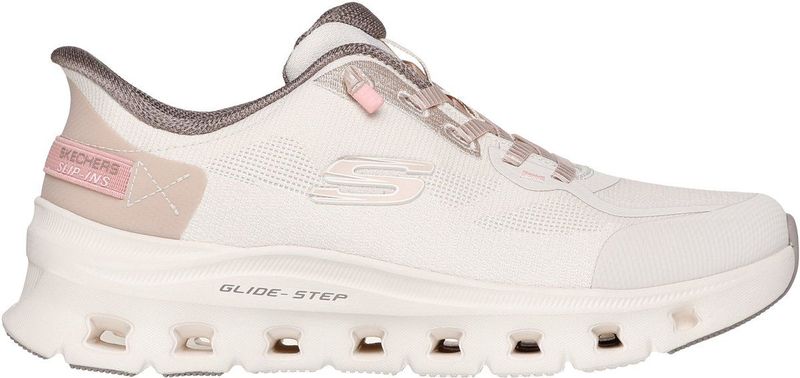 Skechers - GLIDE-STEP PRO - Slip-on Sneakers - Naturel/bruin - Sleehak
