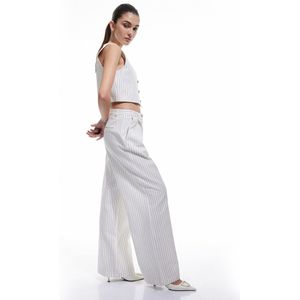 Normale taille Brede pijpen Palazzohose