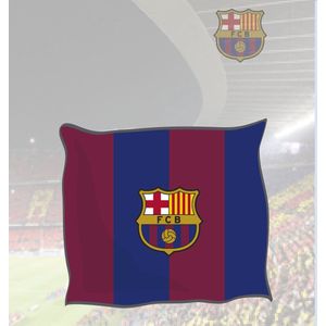 FC Barcelona Stripes - Sierkussen - 35 x 35 cm - Multi