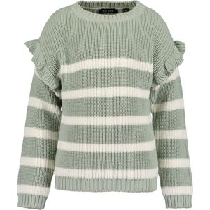 Blue Seven - Meisjes Trui - Green - Maat 128