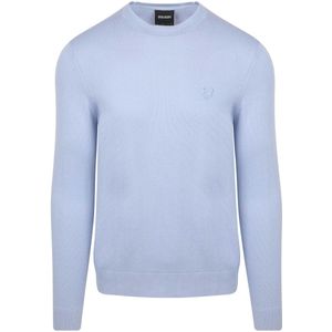 Lyle And Scott - Tonal Superfine Cotton Crew Neck - Heren Trui - Blauw