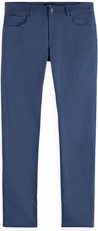 Scotch & Soda Ralston - Katoenmix Twill Regular Slim Fit 5-Pocket Pant, Insignia Blauw 410, 28W / 30L