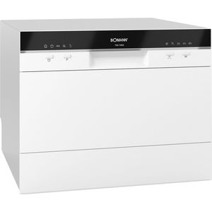 Bomann TSG 7405- mini vaatwasser - wit
