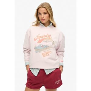 Superdry - Souvenir - Sweatshirt - Dames - Ronde Hals - Grafische Print