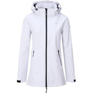 Nordberg Leaf - Softshell Outdoorjas Dames - White - Maat L