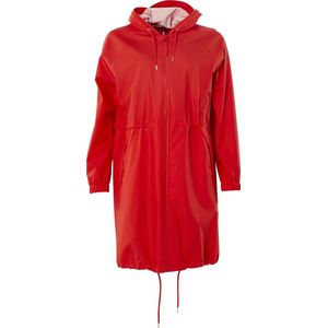 Rains Long W Jacket 1278 Jas - 08 Red