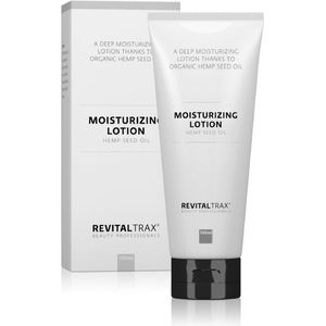 RevitalTrax Moisturizing lotion with Hemp Seed Oil - Voorkomt Vochtverlies - Herstelt PH na reinigen - Kalmeert - Verzacht