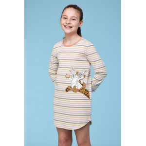 Woody Slaapkleedje multicolor streep - maat 12Y
