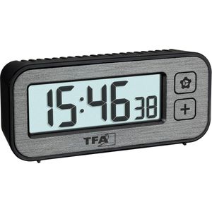 Mini Digitale Wekker met Temperatuur- en Luchtvochtigheidssensor - Compact Reiswekker