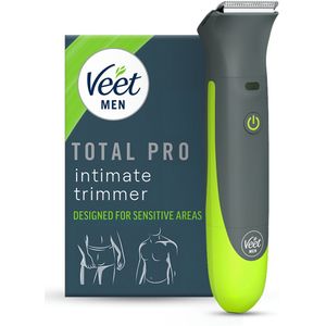 Veet - Men Total Pro - Scheerapparaat - Veilig en Zacht Trimmen van Gevoelige Gebieden