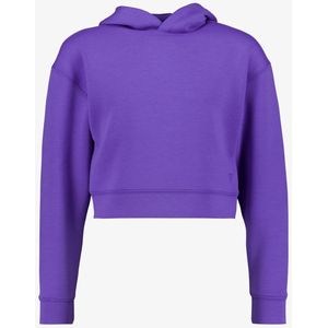 Osagas meisjes hoodie cropped paars - Maat 116