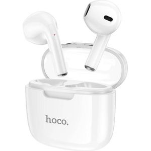 Hoco TWS Draadloze Bluetooth Oordopjes in wit/kristallen oplaadbare case