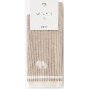Sissy-Boy - Bruine sokken met logo