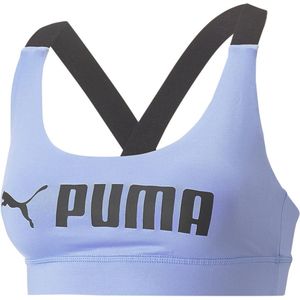 Puma Mid Impact Fit Sport Top Paars XS Vrouw