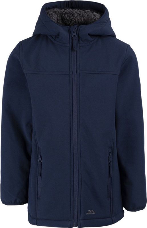 Trespass Kinder Winterjacke Kristen Softshell Jacket Navy-11/12