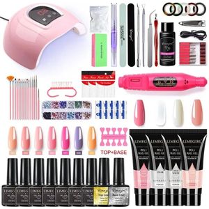 Currentgoodz - Pink gellac - Gellac - Manicure set - Gel nagellak - Gellak starterspakket - UV led Lamp