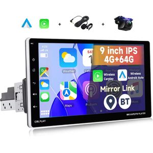 Boscer - BSCR-A4213 - Autoradio - 9 Inch - Android 15 - 4+64GB - GPS Navigatiesysteem