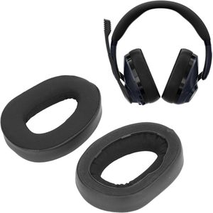 Allecto plus - Vervangende Oorkussens voor Hybride Hoofdtelefoon, Lichtgewicht en Comfortabel - Geschikt voor EPOS H3 PRO - Memory Foam Oorkussens - Zwart - Set van 2
