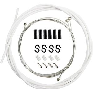 Allecto Plus - Universele Fietsremkabelset met Binnenremkabel Behuizing