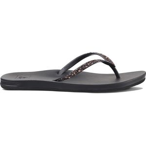 Reef Cushion Stargazer Dames Slippers - Black/Bronze - Maat 35