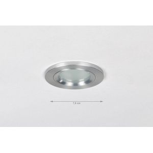 Lumidora Inbouwspot 70815 - DEVON - GU10 - Aluminium - Metaal - Buitenlamp - Badkamerlamp - IP54 - ⌀ 7.8 cm