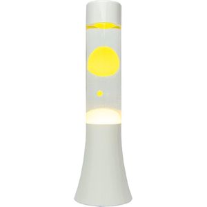 Lavalamp - Geel - 31 cm - Lava Lamp - Lavalampen
