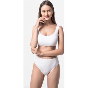 Cheeky dames slip Micro Modal gepareld ivoor