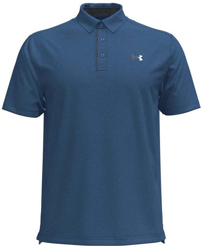 Under Armour - Tech Polo - Korte Mouw T-shirt - Blauw
