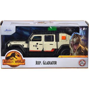 Jada Toys - Jurassic World 2020 Jeep Gladiator - 1:32 - Schaalmodel - Metaal - Die-cast - Speelgoedvoertuig