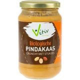 Vitiv Pindakaas crunchy met stukjes bio (350g)